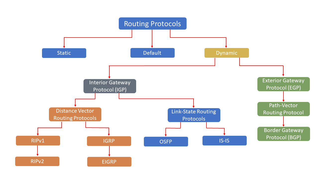 Switching – Static and Dynamic Routing